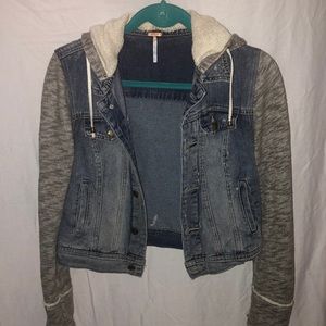 free people denim jacket